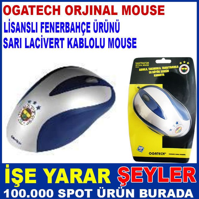 OGATECH  FENERBAHÇE LİSANSLI  KABLOLU MOUSE