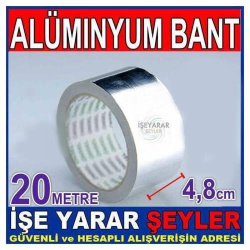 20 Metre Uzunluğunda Alümınyum Folyo Bant %100 İzole Edici Sıvı &