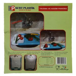 40 ile 60cm Arası Çok Kullanışlı Plastik Yıkama ve Kesme Tahtası