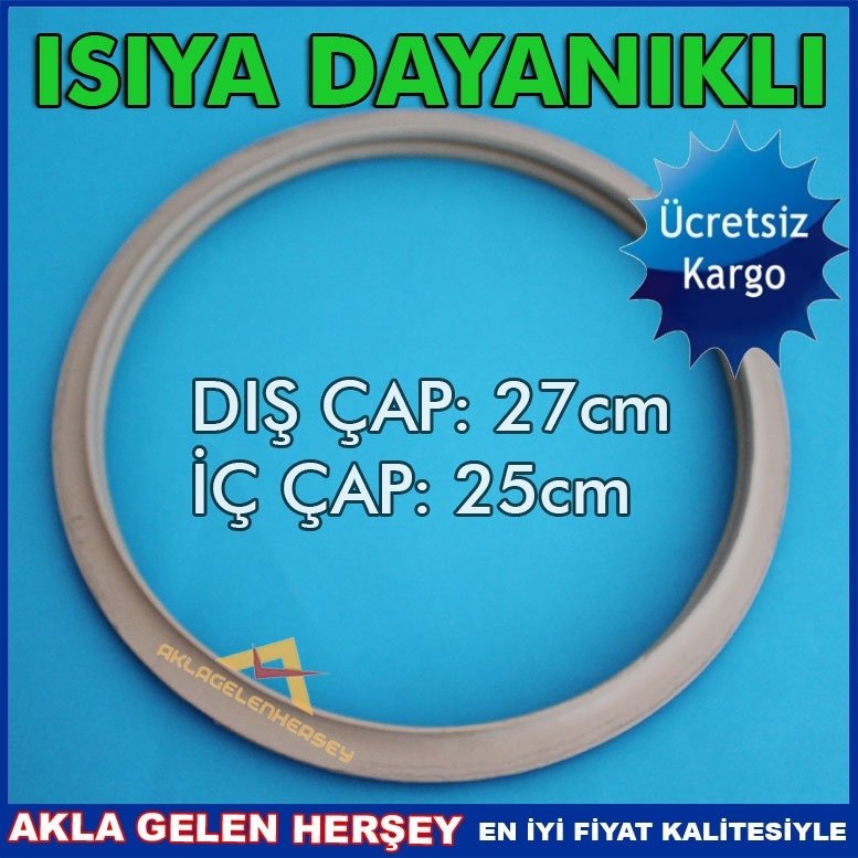Ücretsiz Kargo KORKMAZ DÜDÜKLÜ TENCERE LASTİĞİ KAUÇUK CONTA