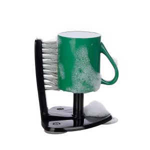 Pratik Bardak Yıkama Fırçası Kupa Bardak Fincan iç dış Temizlik Sistemi Tek Dokunuş Süper Parlaklık