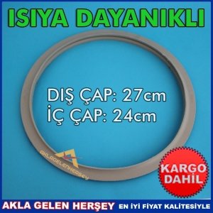 Ücretsiz Kargo  CEM 7-8 LT DÜDÜKLÜ TENCERE LASTİĞİ KAUÇUK CONTA