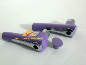 MOR RENK ÇAYDANLIK KULP TAKIMI KAPAK TUTACAĞI LÜX BİLEZİKLİ MODEL