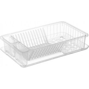 Şeffaf Tabaklık 45x27cm Alt planı Tepsili Süper Plastik Tabaklık