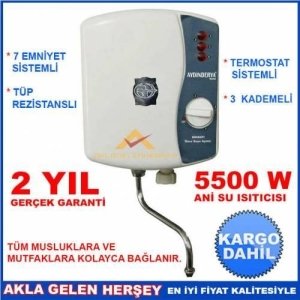 ELEKTRİKLİ MUTFAK ŞOFBENİ AydınDerya TAM OTOMATİK MUSLUK 3 KADEME