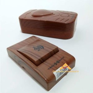 AHŞAP DESEN UZAKTAN KUMANDALI KABLOSUZ KAPI ZİLİ