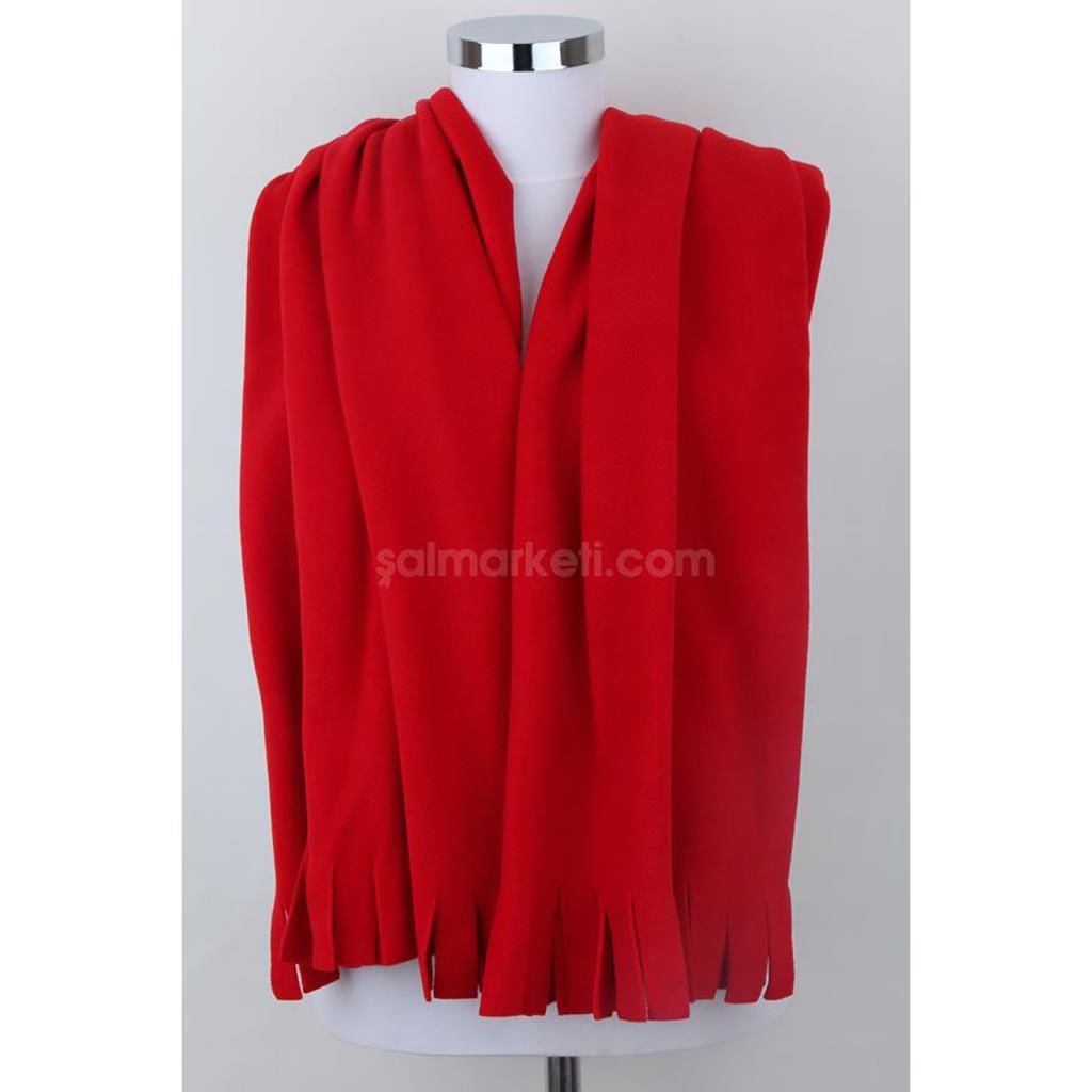 Polar Şal Tüylenmez Kumaş Yüksek Kalite Ve Yumuşaklık 70cmx200cm