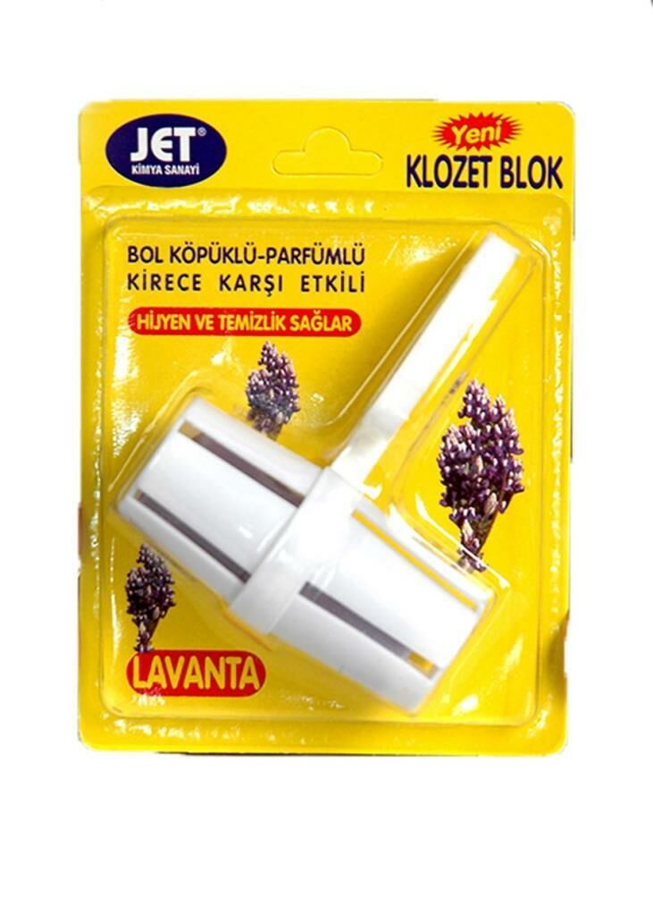Jet Klozet Blok Lavanta 40 gr Temizlik Hijyen Bol Köpüklü Kirece Karşı Etkili