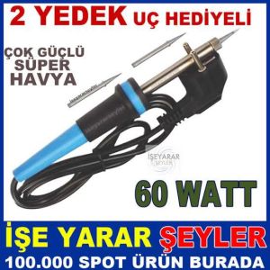 2 YEDEKUÇLU Süperİnce KALEM HAVYA LEHİM MAKİNESİ