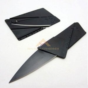 Katlanabilir Kartvizit Kredi Kartı Şeklinde Pratik Bıçak Çakı