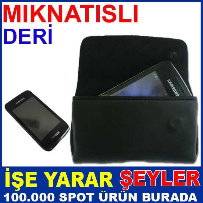 KEMER TİPİ TAM KORUYUCU DERİ CEP TELEFON KILIFI