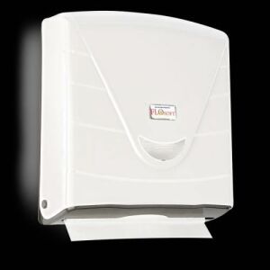Flosoft Z Katlamalı Havluluk 300 lük Kağıt Havlu Dispenseri F088 Şık Kullanışlı Duvara Monte Stant
