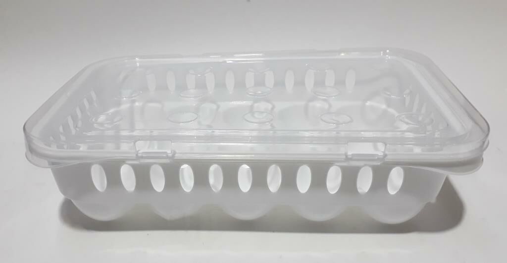 15 Adet Yumurta Kapasiteli Kapaklı Hava Alabilen Yumurta Organizeri