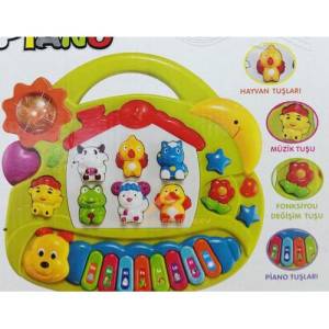 Hayvan Sesiyle Nota Öğretici Türkçe Sesli Piyano kalite