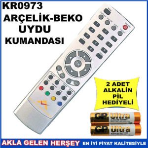 ARÇELİK-BEKO UYDU CİHAZI Receiver KUMANDA KR0973