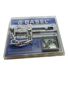 Güvenli Beşel Çelik Kapılar ve Pencereler İçin Sürgülü Emniyet Zinciri