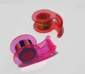 Çocuklar İçin Kesme Aparatlı Çeşitli Renklerde İki Adet Seloteyp Bant