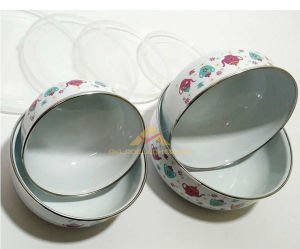 MASTER 4lü SET DESENLİ EMAYE SAKLAMA KABLARI