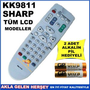 SHARP LCD-PLAZMA TELEVİZYON KUMANDASI KK9811