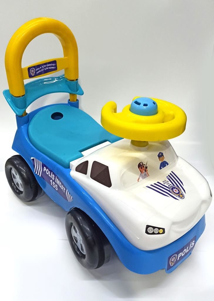 0-24 Ay Yaş Yürüme Öğrenme ve Fiziksel Gelişim Destekli İlk Arabam Polis