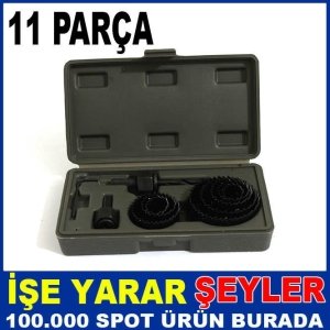 11 PCS PANÇ TAKIMI YUVARLAK DELİK BUAT AÇMA SETİ