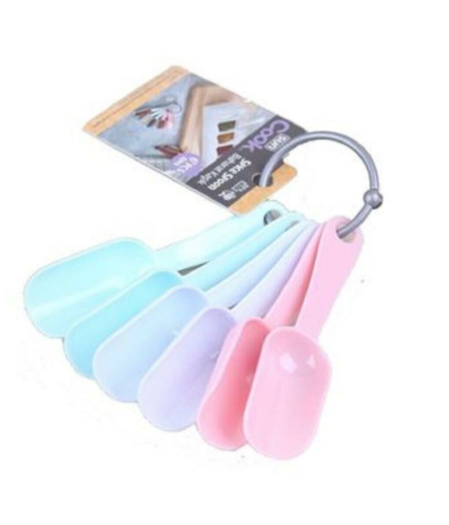 SC4011 Suncook 6 Lı Plastik Baharat Kaşığı