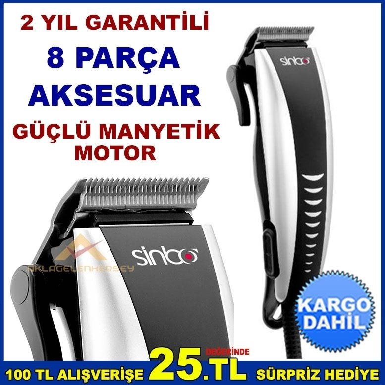 SİNBO PROFESYONEL KABLOLU SAÇ KESME MAKİNESİ