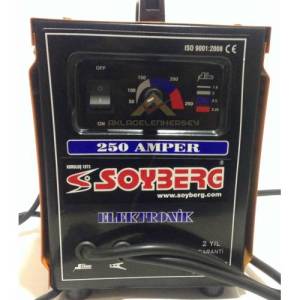 2 Yıl Garantili Taşınabilir Kaynak Makinesi Çanta 250a Elektronik 5 Kademe Fanlı 15kg Türk Malı