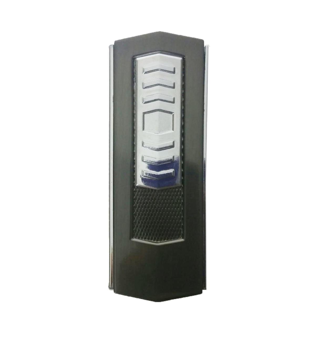 Füme Renk Lighter Gazsız USB Kablolu Rüzgarda Kolay Yanan Çakmak