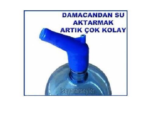 Damacana için su dökme hunisi sağlıklı pratik kolay su dökme aparati havalandırmalı damacana hunisi