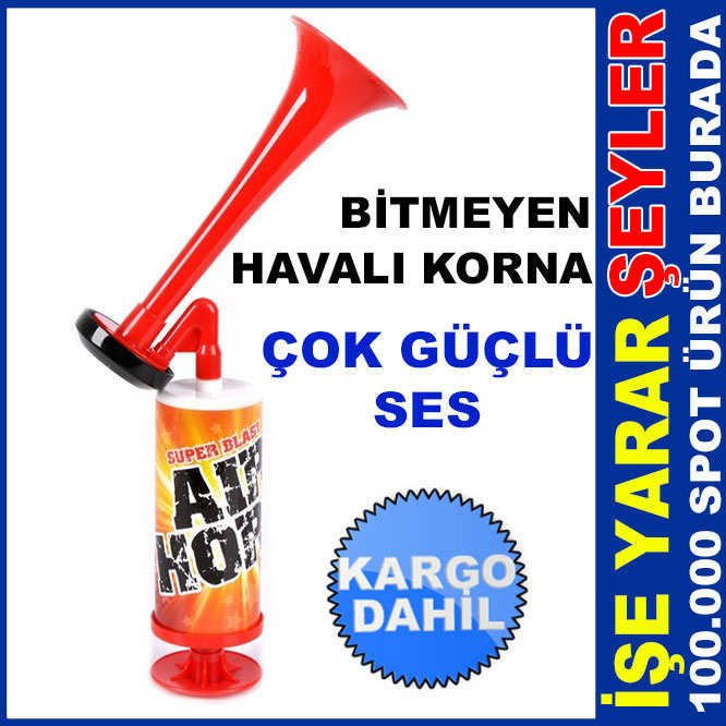 GÜÇLÜSES STADYUM MAÇİÇİN POMPALI HAVALI KORNA -1