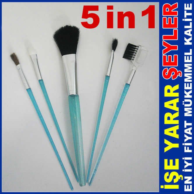 KOLAY MAKYAJ İÇİN 5 FARKLI MAKYAJ FIRÇASI