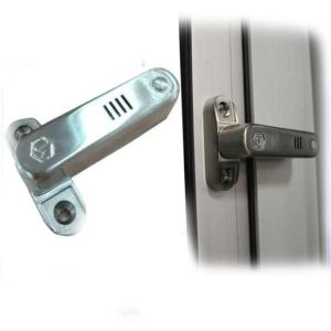 Krom Paslanmaz Çelik Alarmlı Kapı Pencere Güvenlik Kilidi Alarmlı Kapı Mandalı Güvenli Kilit