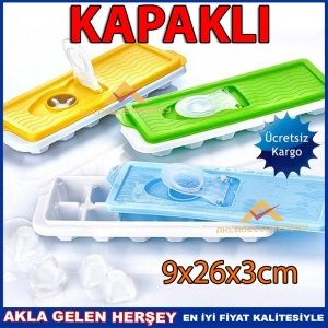Ücretsiz Kargo HOBBY SU SIZDIRMAZ 12 BÖLMELİ KAPAKLI BUZLUK