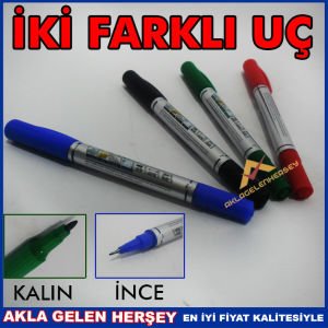 HER YÜZEYE UYGULANAN 4LÜ ÇİFT TARAFLI KALEM SETİ