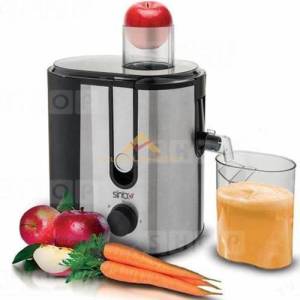 Sinbo 1000w Paslanmaz Çelik Gövde Ve Filtreli Tam Meyve İçin Büyük Girişli Güçlü Katı Meyve Sıkacağı