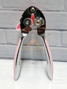 17cm Çelik Kromaj Kaplama Çevirmeli Konserve Kapağı Açacağı Sağlam Çelik Bıcaklı Konserve Açacak