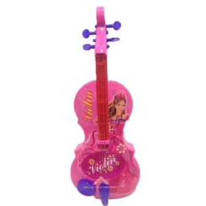 Mini Sevimli Oyuncak Keman Yay Işıklı Müzikli Müzik Dize Eğitici
