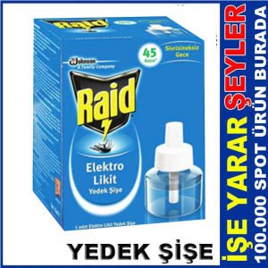 Raid Sineksavar 45 Gece Etkili Elektro Likit Oldukça Etkili Sivrisinek Kovucu Set-2