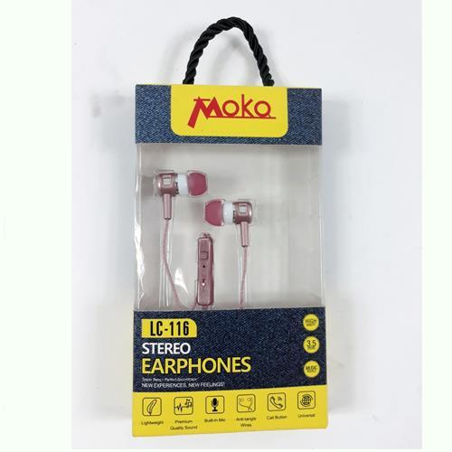Moko Stereo Çift Kulak Kulak İçi Kulaklık 3.5 mm Aux Kaliteli