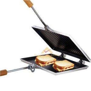 TAŞHAN OCAK ÜSTÜ İÇ YÜZEYİ GRANİT KAPLAMA YANMAZ YAPIŞMAZ DÖKÜM IZGARA TOST MAKİNESİ