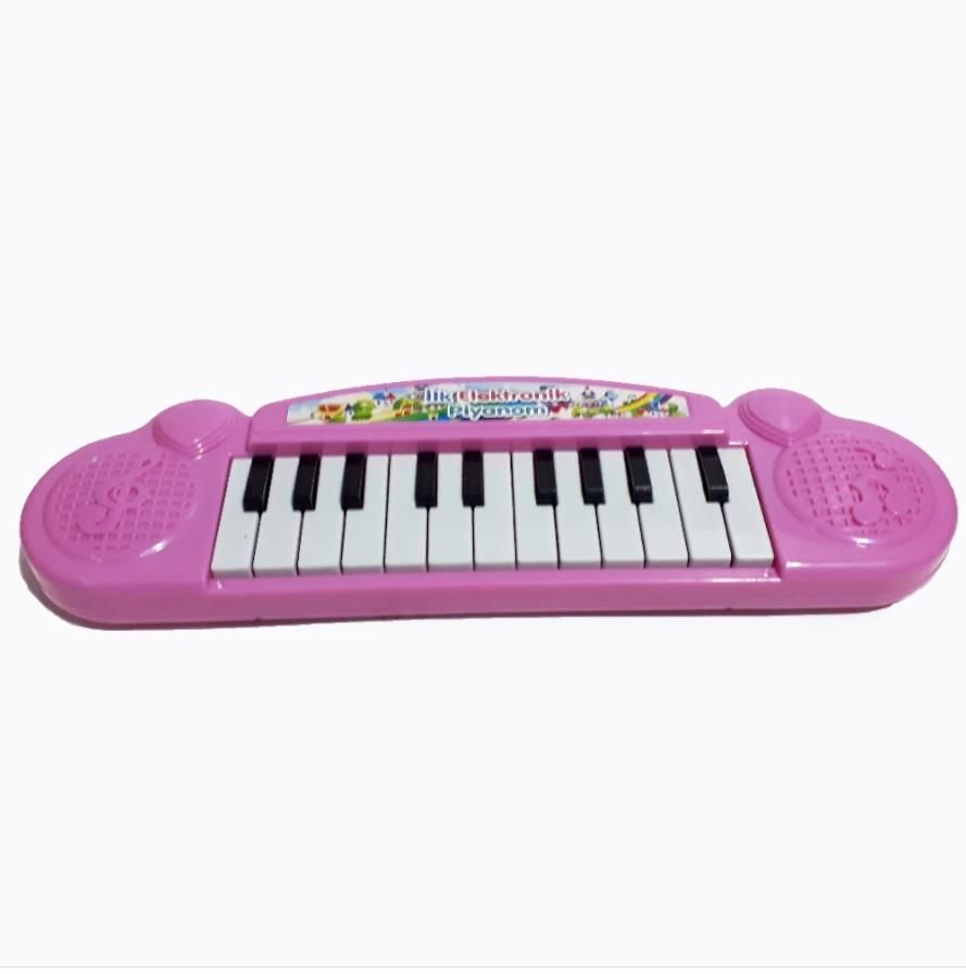 Can Ali Toys Ilk Elektronik Oyuncak Piyanom Pembe Renk Eğlence