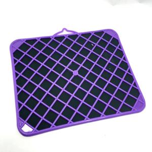 Plastik Çerçeveli Kare Askılı Ekonomik Ucuz Banyo Aynası 26x22 cm