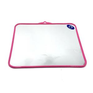 Plastik Çerçeveli Kare Askılı Ekonomik Ucuz Banyo Aynası 26x22 cm