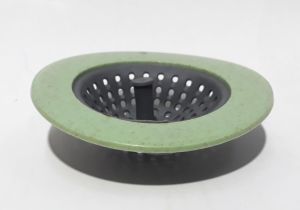 Saplı Silikon Mutfak Banyo Lavabo Süzgeci Filtresi
