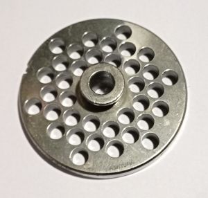 22 no Kollu Et Kıyma Makinesi için 10mm Büyük Delikli Çelik Ayna Ömürlük Türk Malı Dövme Hava Çeliği