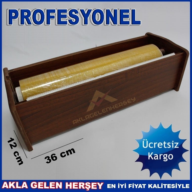SET ÜSTÜ LOKANTA BÜFE TİP AHŞAP STREÇ FOLYOLUK K