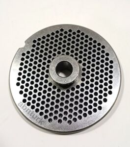 32 no Et Kıyma Makinesi için 3,5mm Standart Delikli Çelik Ayna Ömürlük Türk Malı Dövme Hava Çeliği