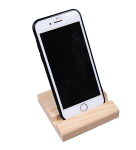 8x8 cm Dayanıklı  Ahşap Cep Telefon Ve Tablet Tutucu Telefon Standı 1 Adet