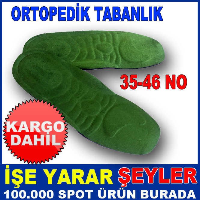 35-46 YIKANABİLEN ORTOPEDİK AYAKKABI TABANLIĞIkd